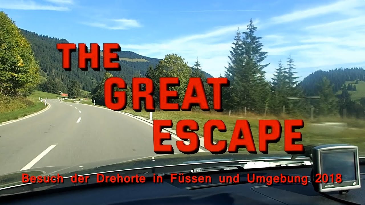 The great escape / Gesprengte Ketten - Filming locations / Drehorte in 2018 - Fuessen, Germany