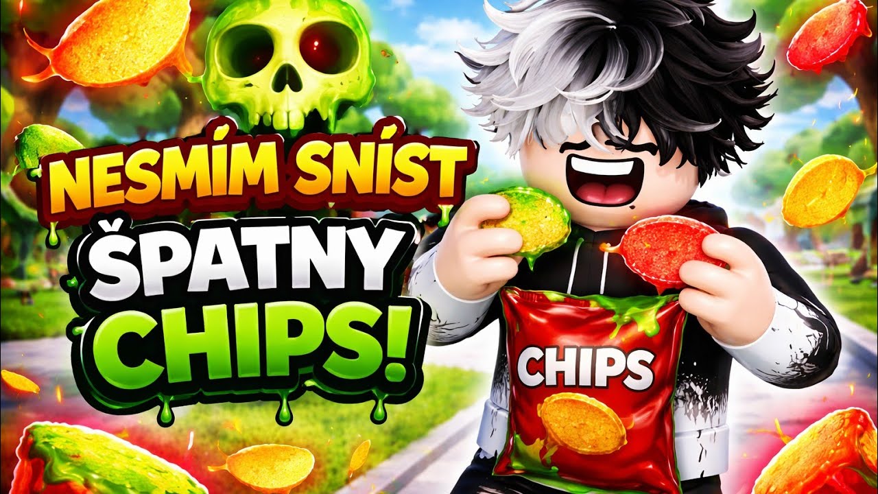 Vzal jsem si přesně 3 chipsy a zomrel jsem (roblox boom chips) 🫡