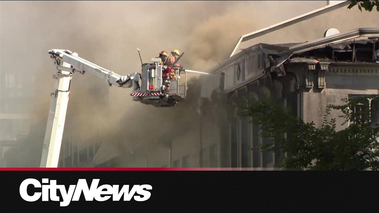 Mother and 7-year-old daughter from France die in Old Montreal fire