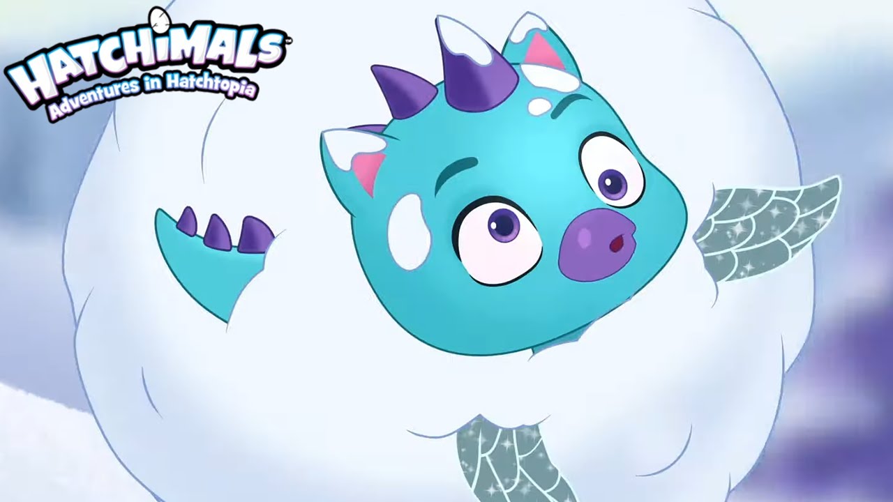 Hatchi Snow Day | Hatchimals Adventures in Hatchtopia | Cartoons for Kids