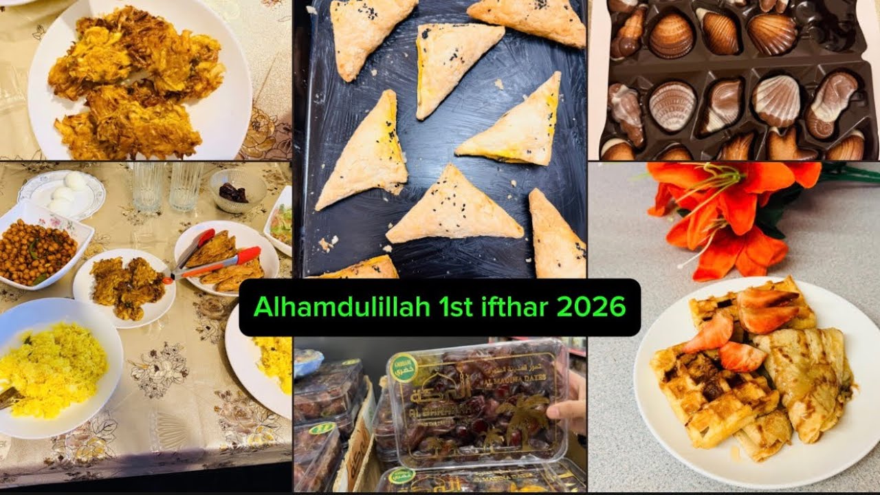 ||Our 1st Ifthar 2026🌙||#Belgianchocolate#ramadan2026#food#ifthar#cooking#dailyvlog 