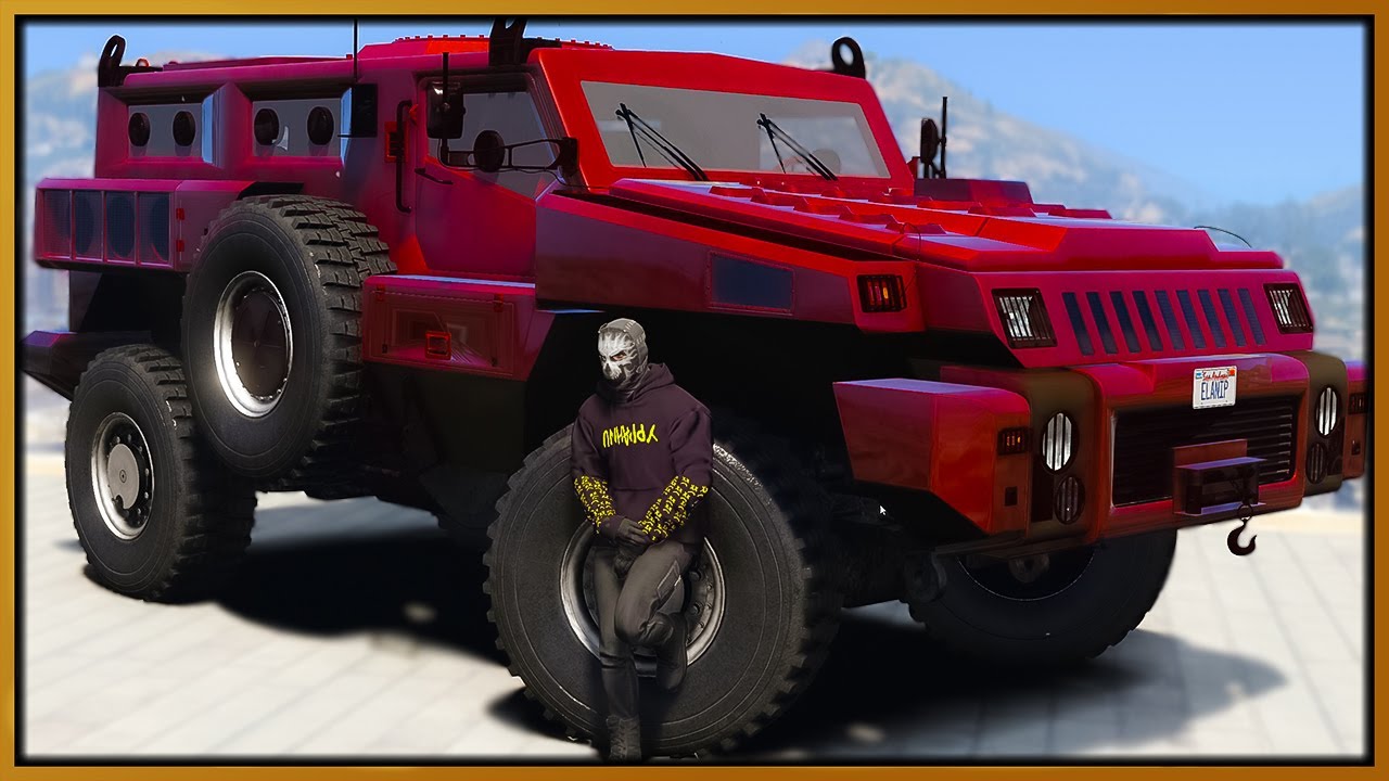 GTA 5 Roleplay - Ten Ton Military Vehicle Destroys Cops | RedlineRP