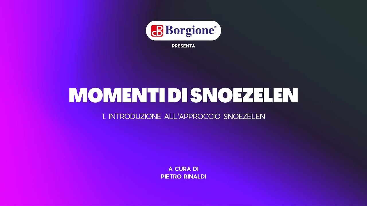 Metodo-snoezelen: introduzione all'approccio