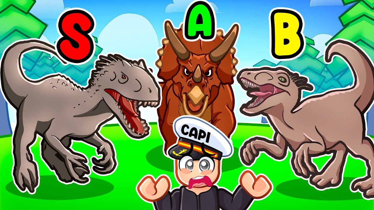 Ranking PRIMAL PURSUIT DINOSAURS in ROBLOX