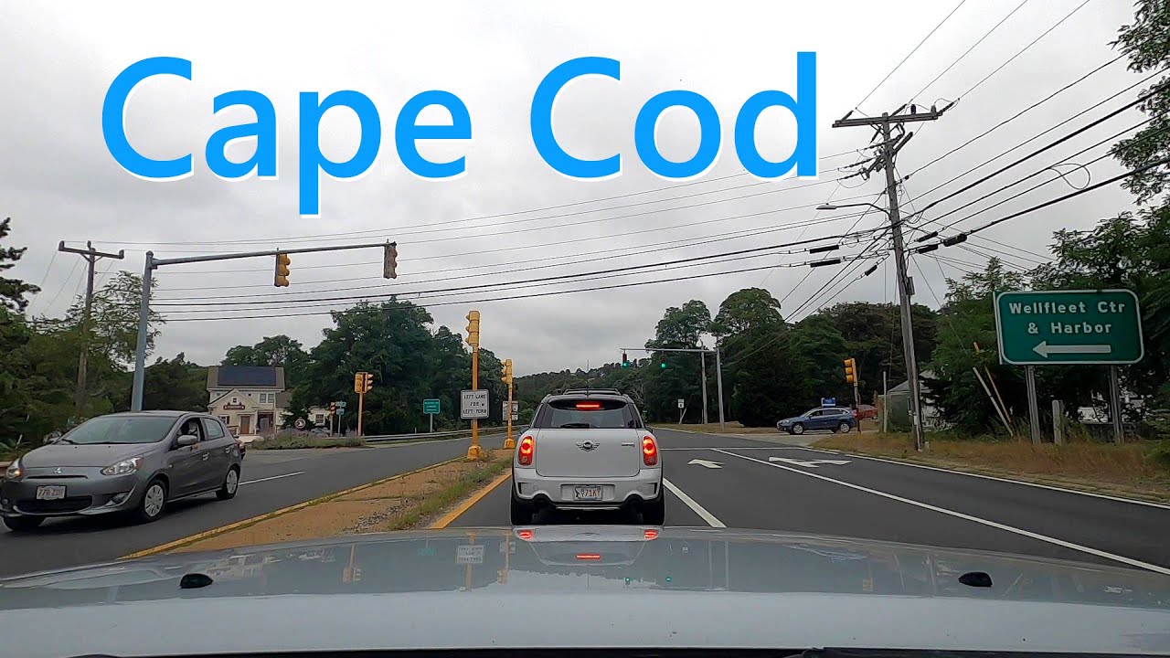 Cape Cod: Driving Route 6 to Wellfleet Center