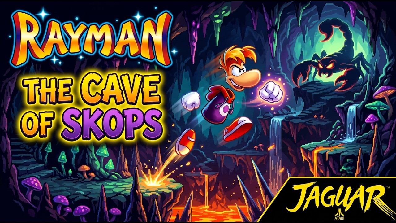 Rayman (Jaguar) - The Cave of Skops