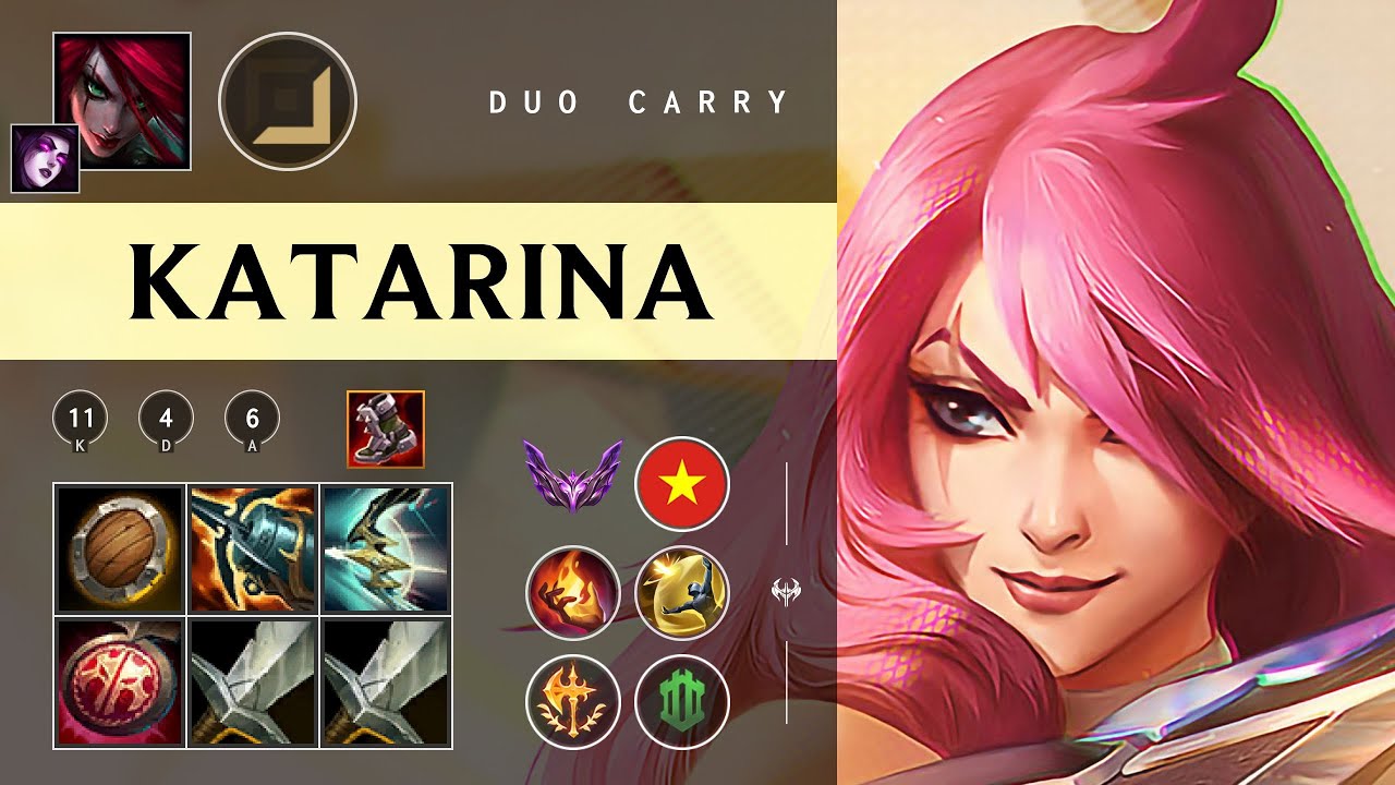 Katarina Carry vs Lucian - VN Master Patch 26.02