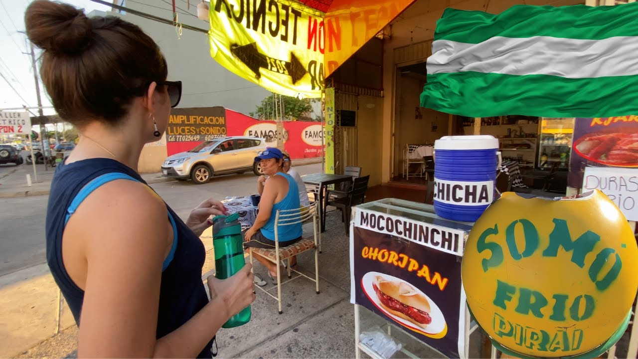 Foreigners try Bolivian STREET DRINKS 🥛🇧🇴