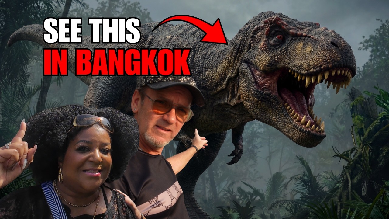 WORLD'S LARGEST Jurassic World Experience Now Open in Bangkok!🦖