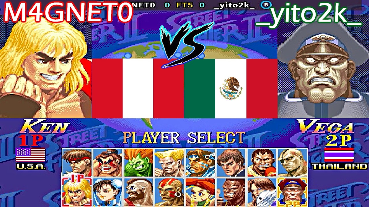 Super Street Fighter II X: Grand Master Challenge - M4GNET0 vs _yito2k_ FT5