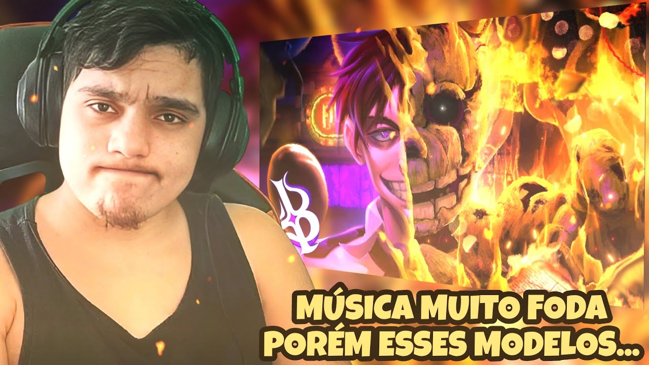 (ESSES MODELOS ME DERAM TIQUE...) Reagindo a Blxck - Coral da Agonia (William Afton)