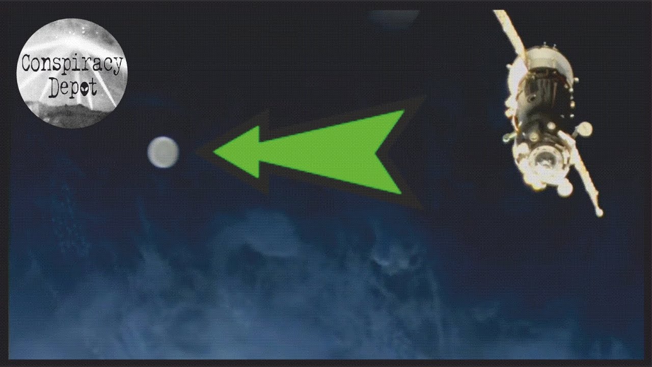 Mysterious UFO or UAP collides with the ISS seen on NASA live stream