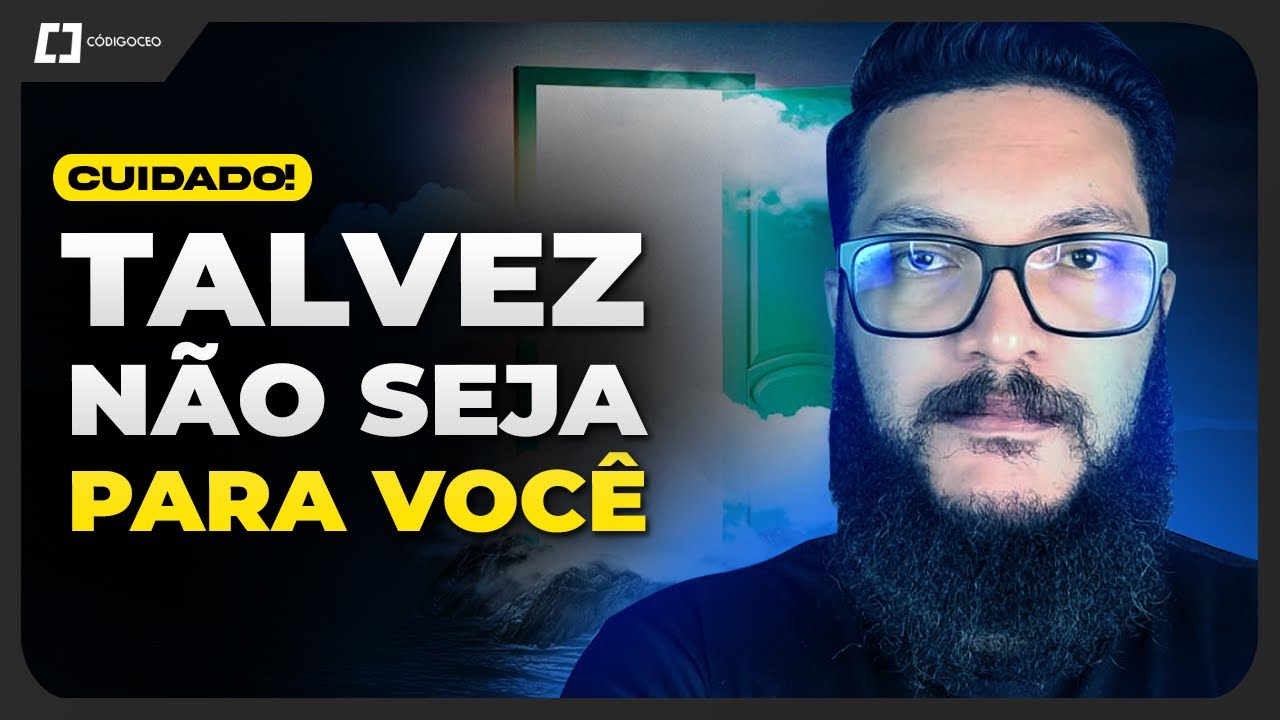 PROGRAMAÇÃO É PARA MIM? 😖