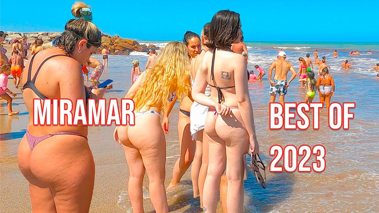 4K BEACH WALK MIRAMAR BEACH Great Day Best Compilation of 2023