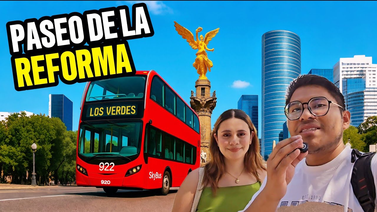 Tour ¡desde las ALTURAS por solo $6 MXN! en PASEO de la REFORMA 🇲🇽 ¿Qué hacer? Guía Completa CDMX❤️