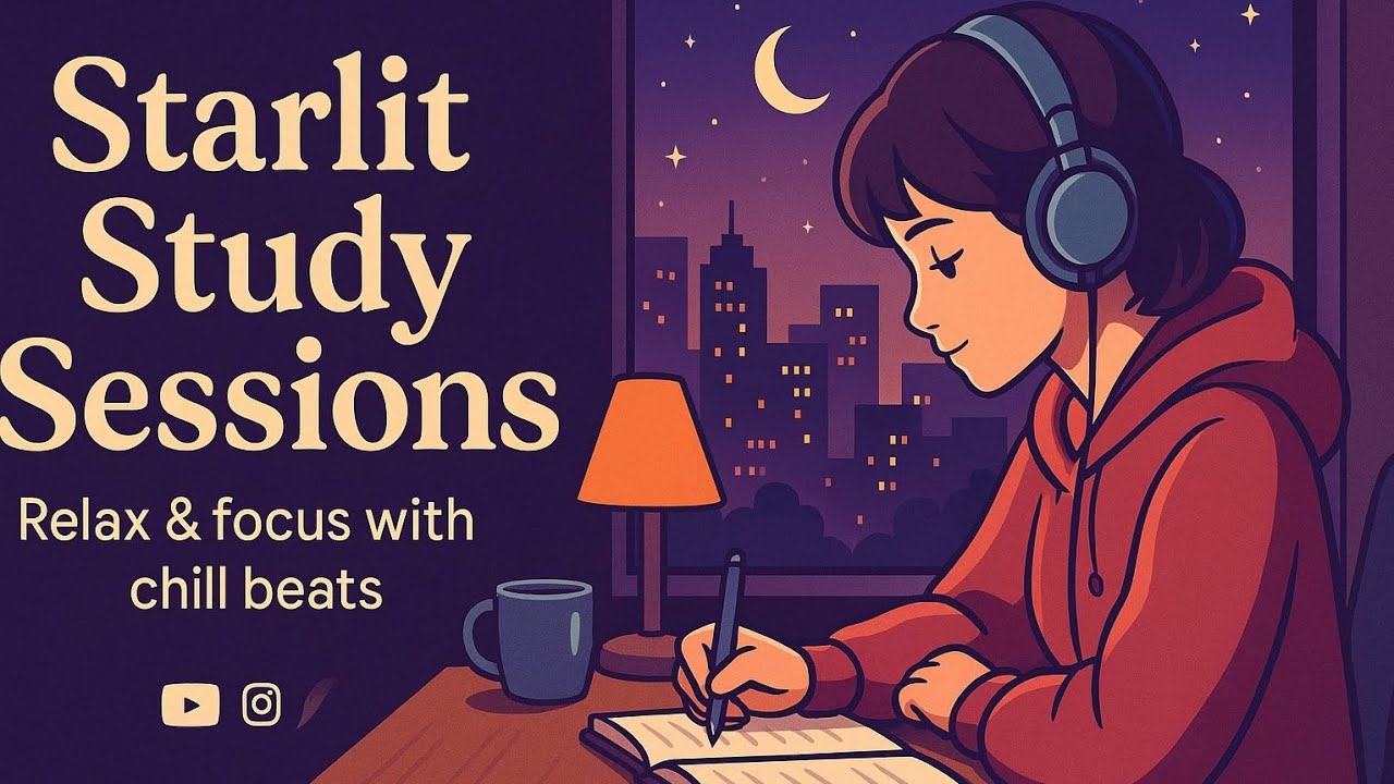 📚 “Estudia con LoFi Bajo las Estrellas 🌌 | Música Relajante + Enfoque”