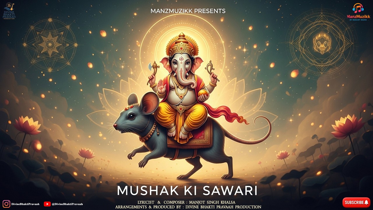 Mushak Ki Sawari | Ganesh Bhajan on Mind Control | Mooshak Pe Sawaar Gajanan | Divine Bhakti Pravaah