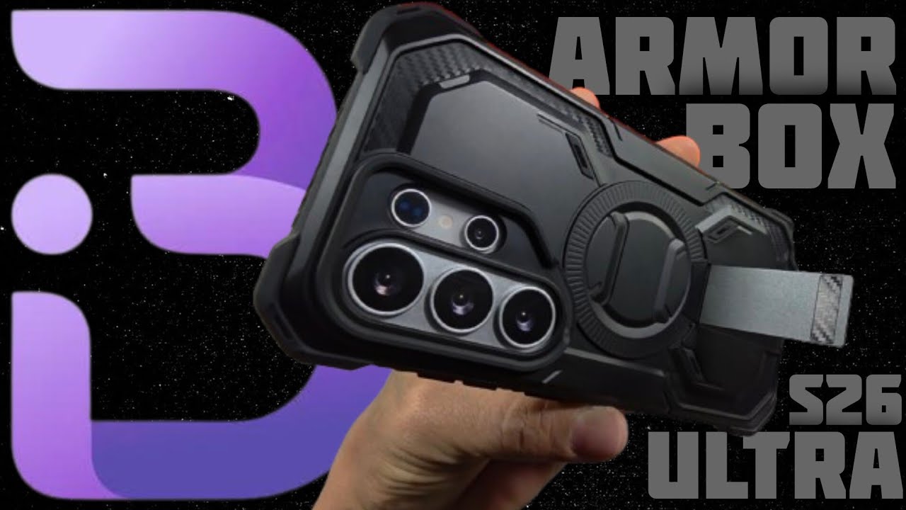 Инструкция по снятию чехла IBlason ArmorBox для Samsung Galaxy S26 Ultra и встроенной защитной пл...