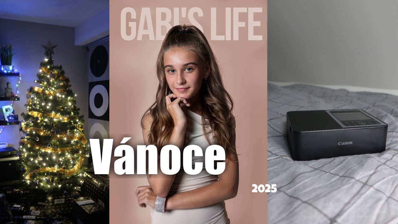 Vánoce + co jsem dostala 2025 | Gabi's Life