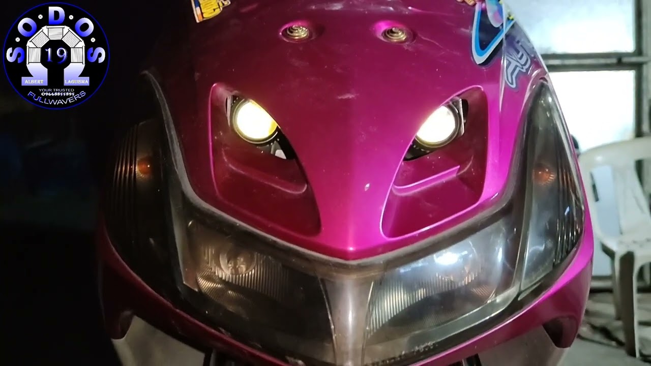 yamaha nmax install mini driving lights + fullwave + passing lights