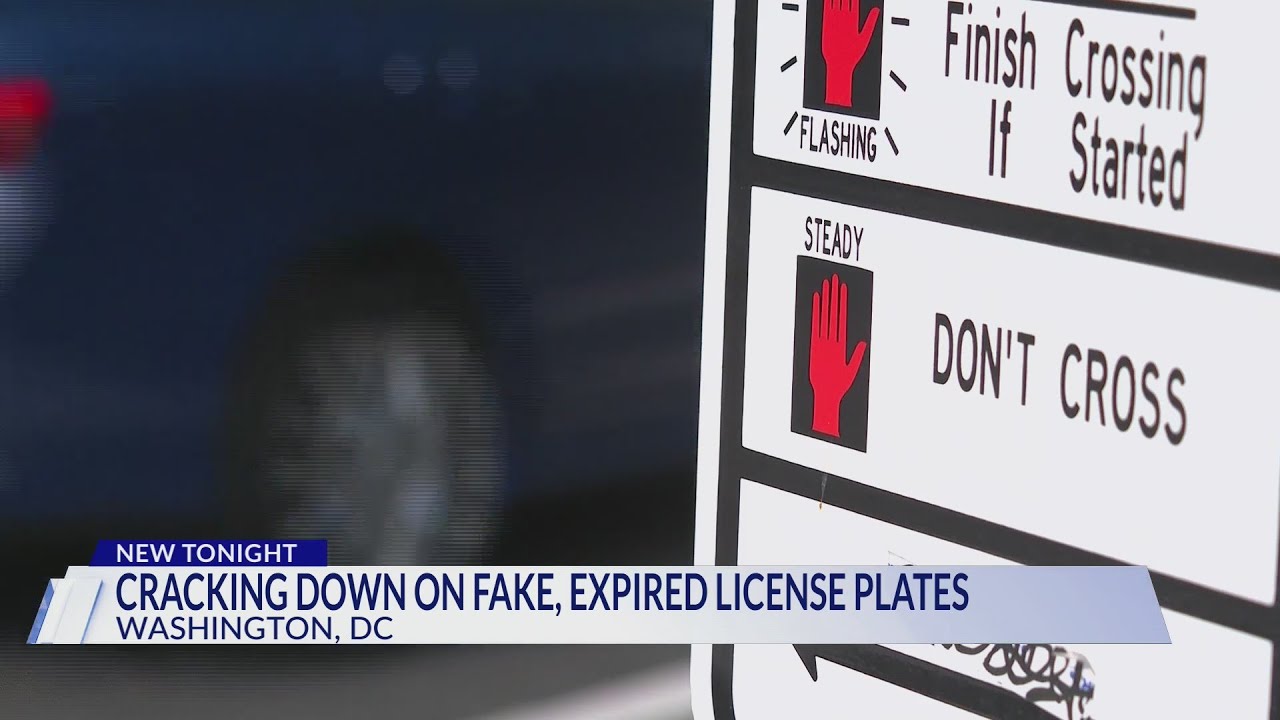 DC bill aims to crack down on fake, expired license plates