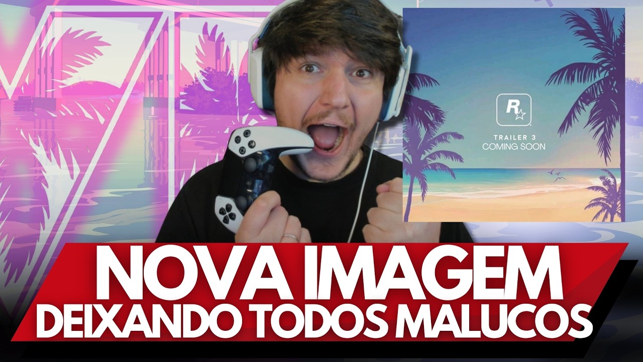 HOJE É O DIA E SAIU NOVA IMAGEM DE GTA 6 ÀS PRÉVIAS DO EVENTO DA SONY HOJE, A COMUNIDADE ESTÁ MALUCA