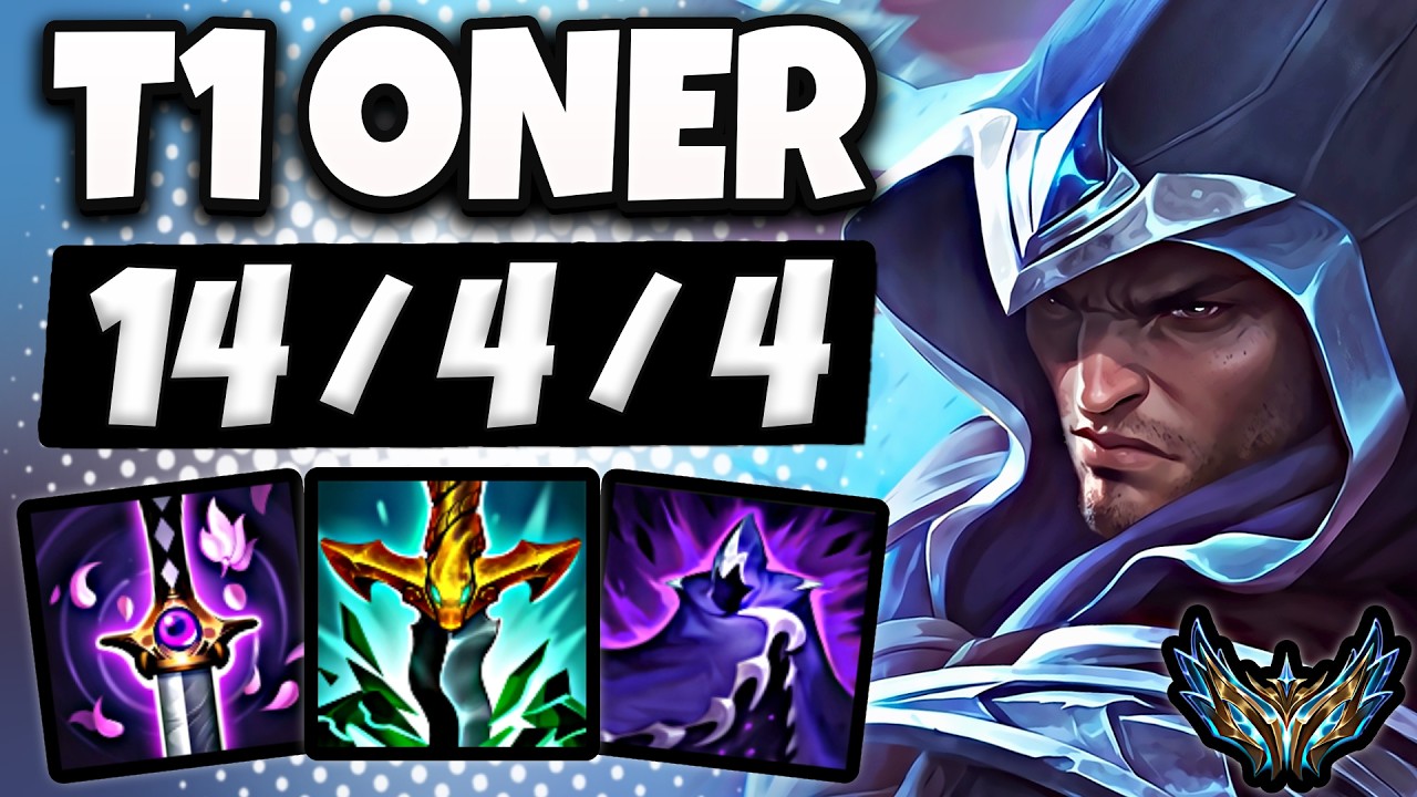 T1 Oner Talon vs Hecarim [ Jungle ] Korea Challenger 2086 LP | Patch 26.17
