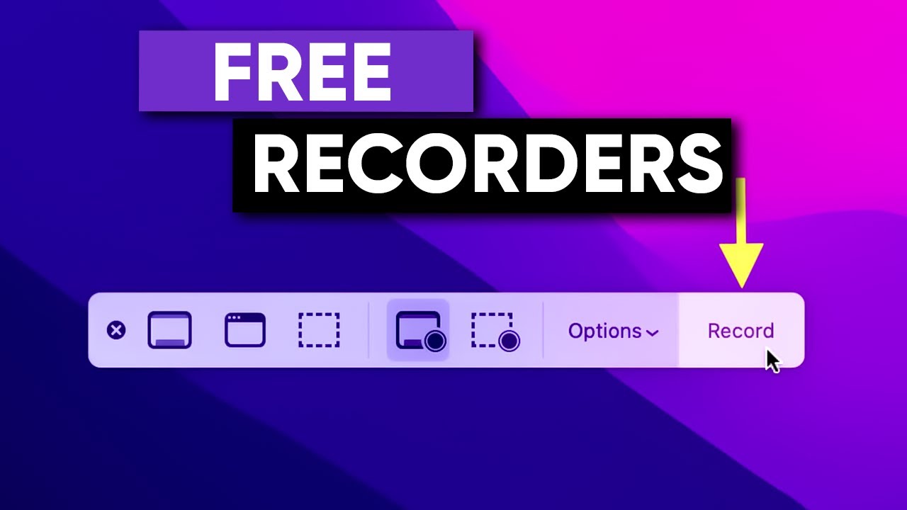 Top Free Screen Recording Software in 2025