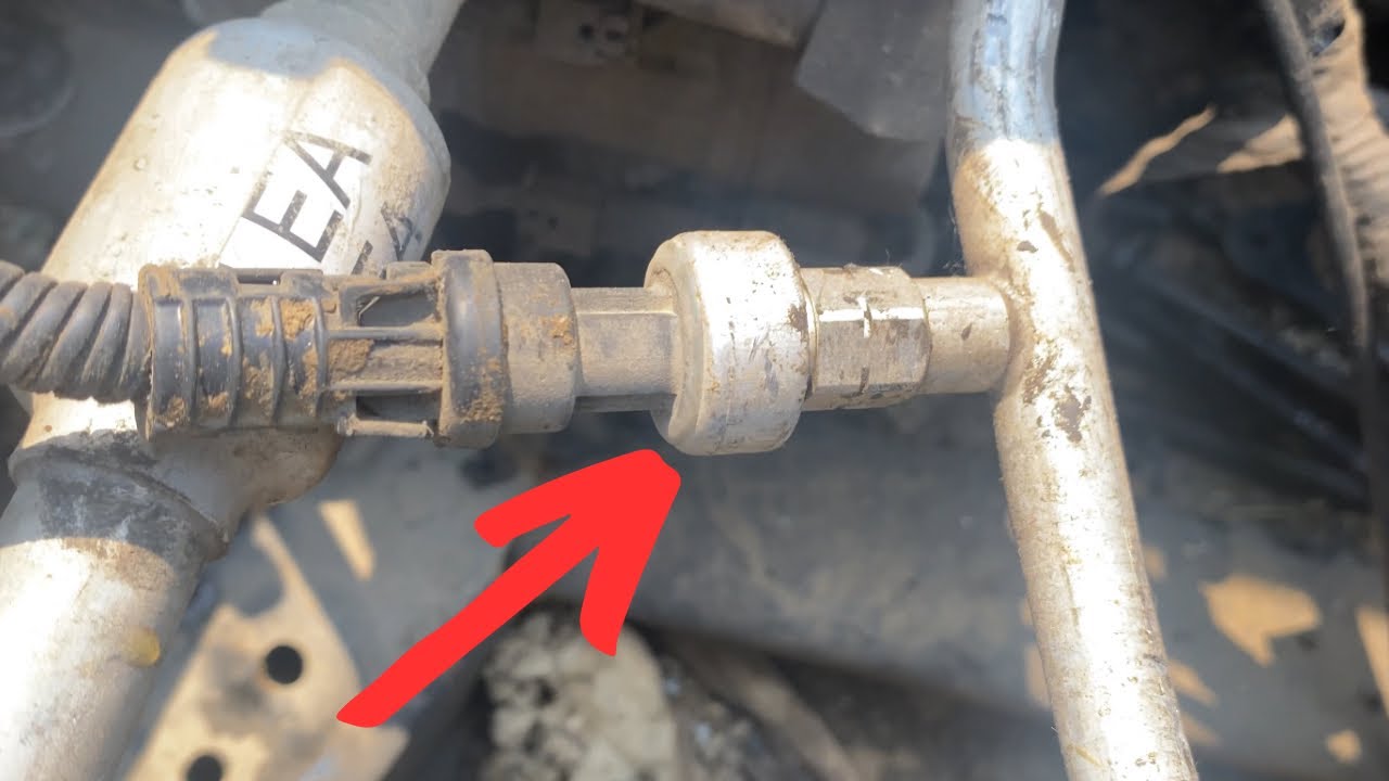 A/C Refrigerant Pressure Sensor GMC Terrain 2.4L 2010-2017 Location and Replacement