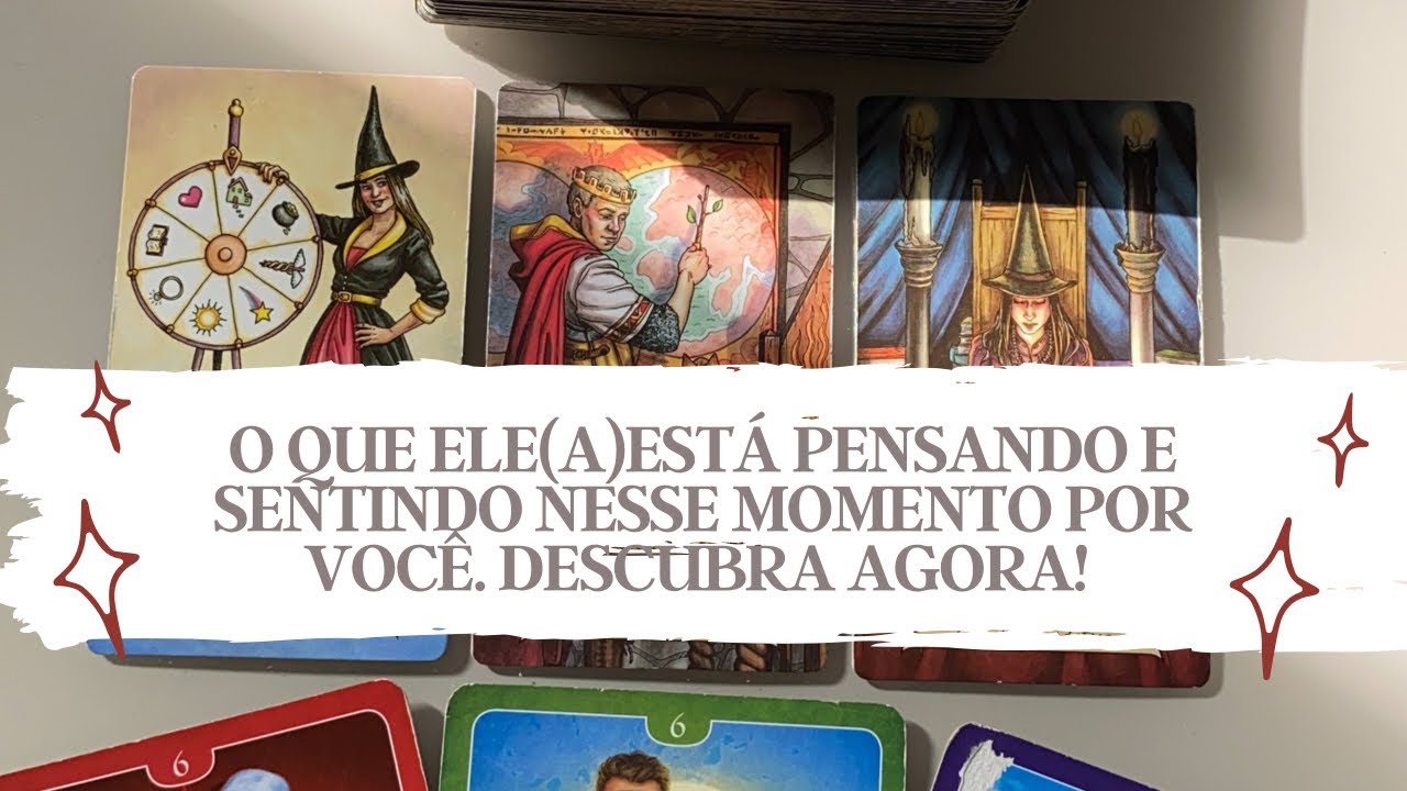O QUE ELE(A) SENTE POR MIM NESSE MOMENTO? - Tarot responde