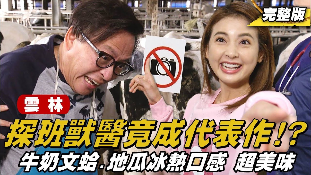 《詹姆士出走料理》雲林｜牛奶文蛤怎麼煮都好吃，地瓜口感冰熱都美味。老詹&韋汝 一日探班系列代表作-大動物小醫生！？-第306集-2025/5/4