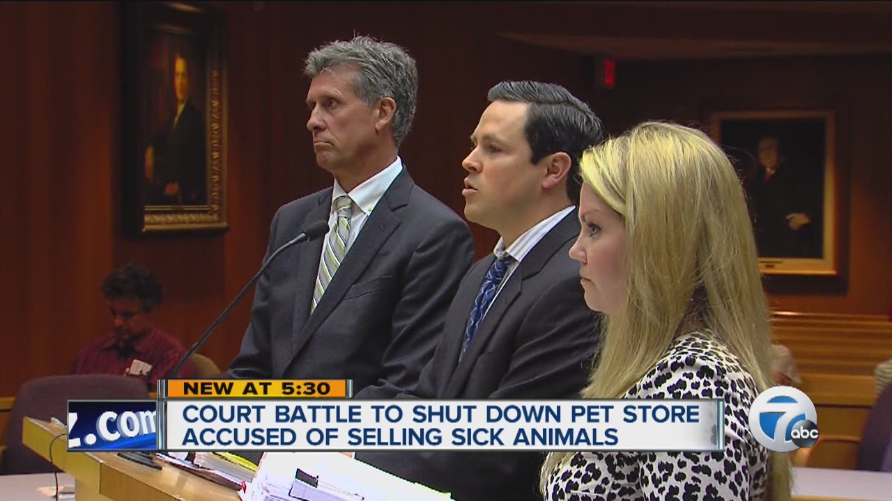 Court battle to shut down pet store