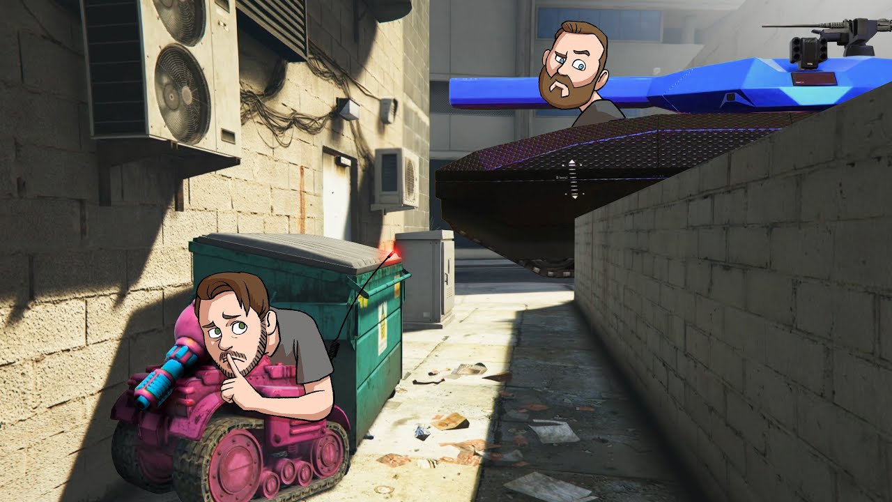 Hide And Seek With Tiny Tanks! | GTA5
