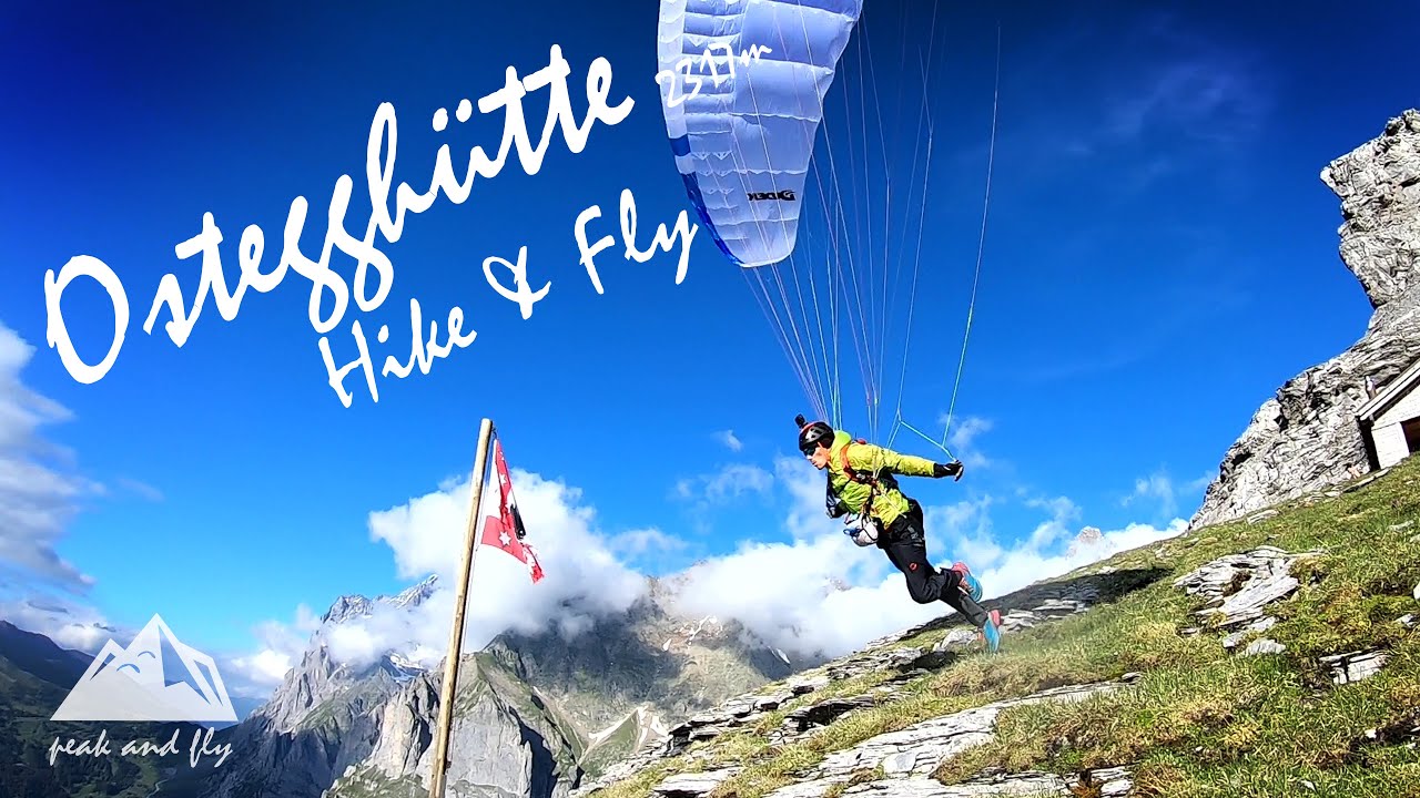Osteggh&uuml;tte Eiger Hike and Fly via Klettersteig