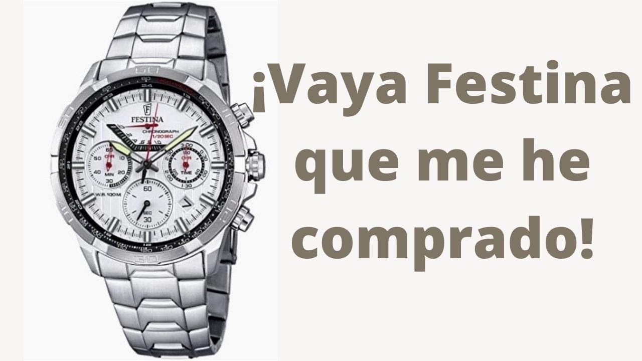 ¡Vaya Festina que me he comprado! Festina Chronograph F6836/1