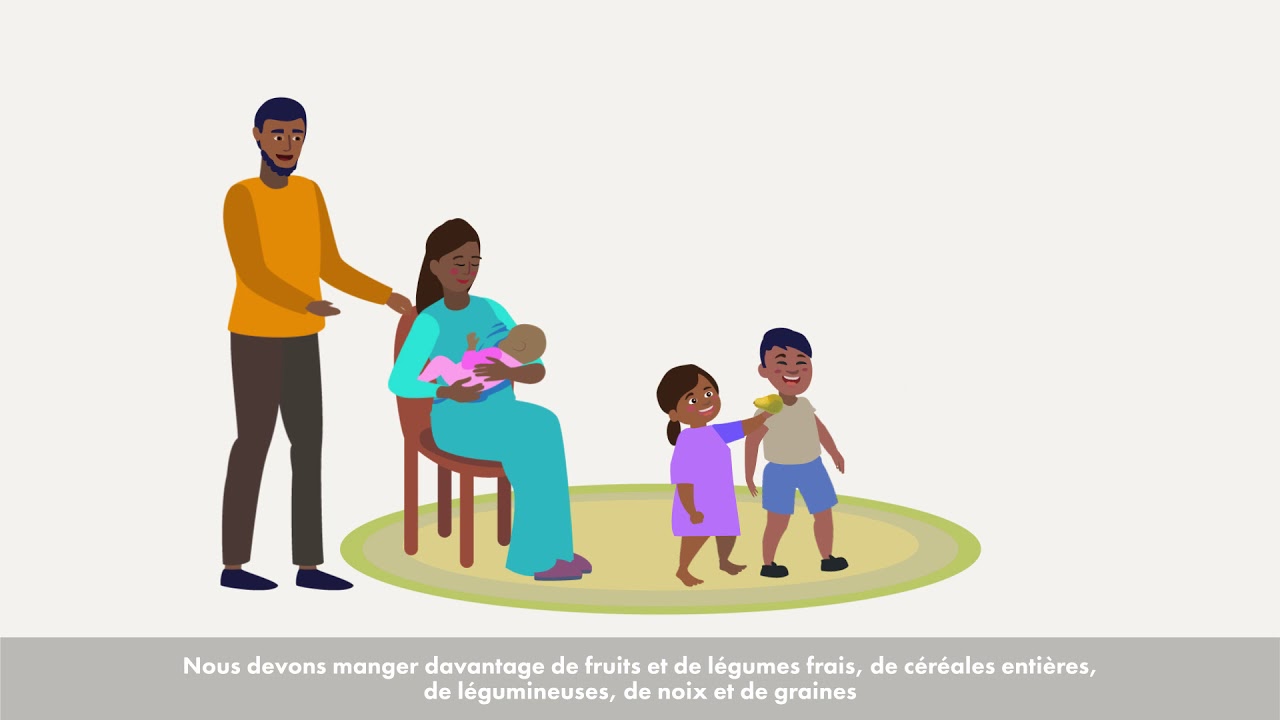 Une alimentation saine, un monde plus sain