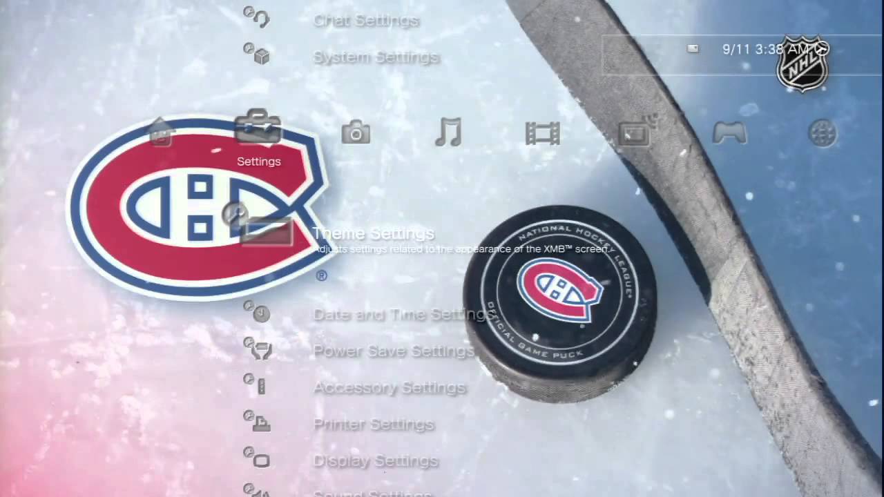 NHL: Montreal Canadiens Home Ice Dynamic Theme