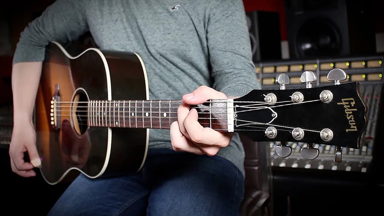 Gibson J45 | In The Studio | Acoustic Guitar