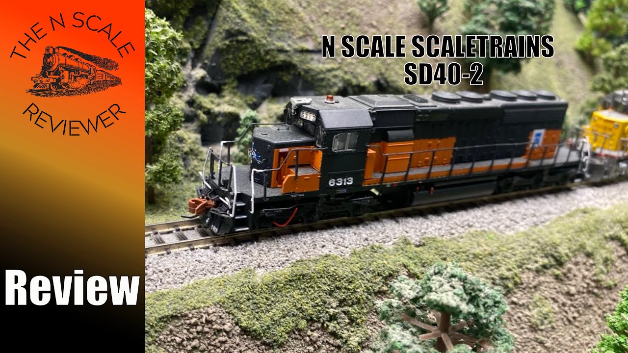 SCALETRAINS N Scale SD40-2 Review