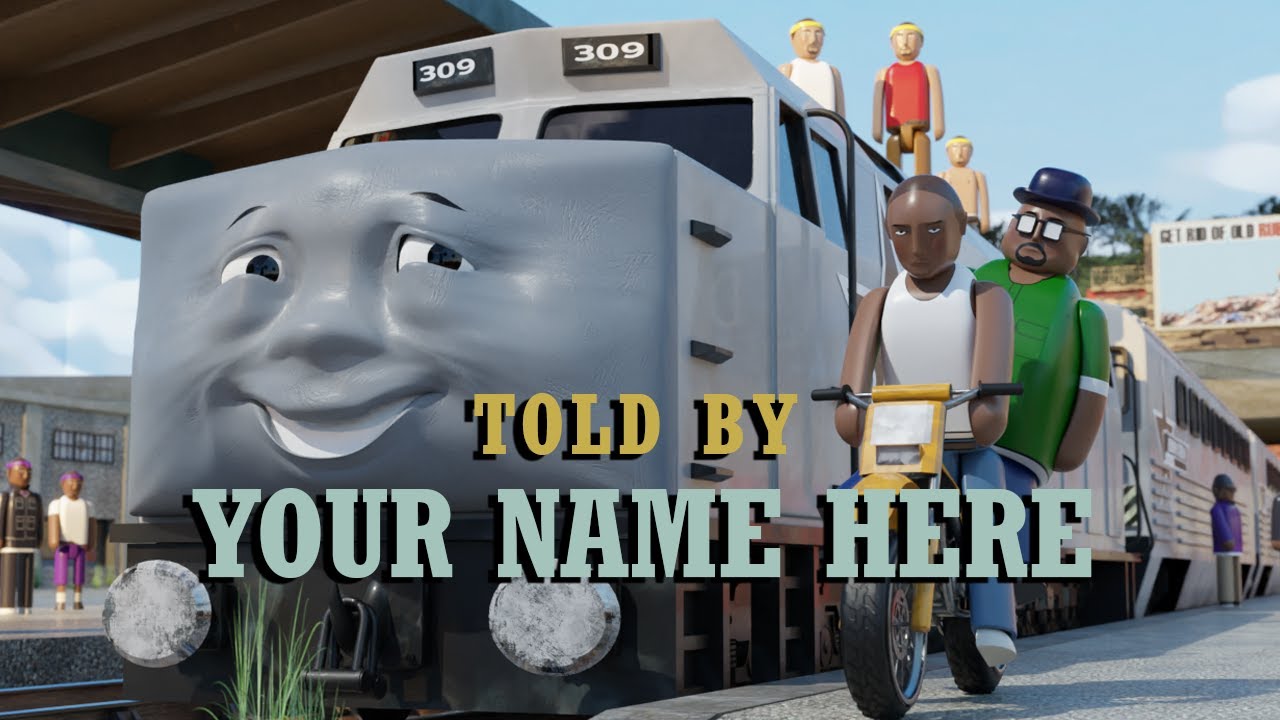 (narrator-less) GTA… but with Talking Trains! (for fan dubs!!)