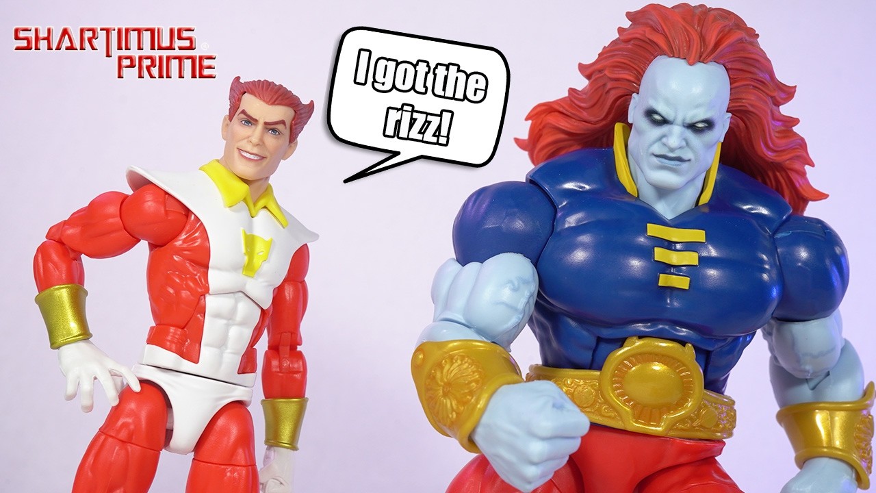 Неотредактированный обзор фигурки Marvel Legends Starfox & The Champion of the Universe от Hasbro.