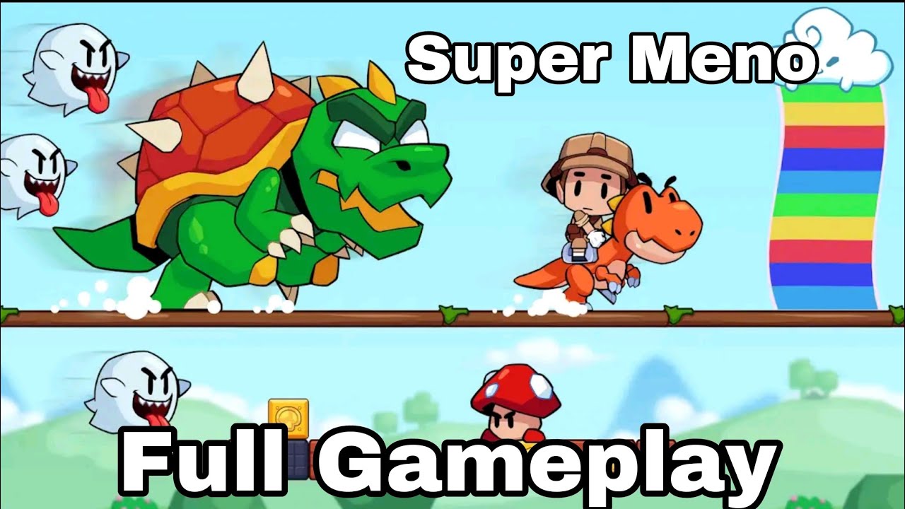 Super Meno - Jungle Adventure Full Gameplay Walkthrough