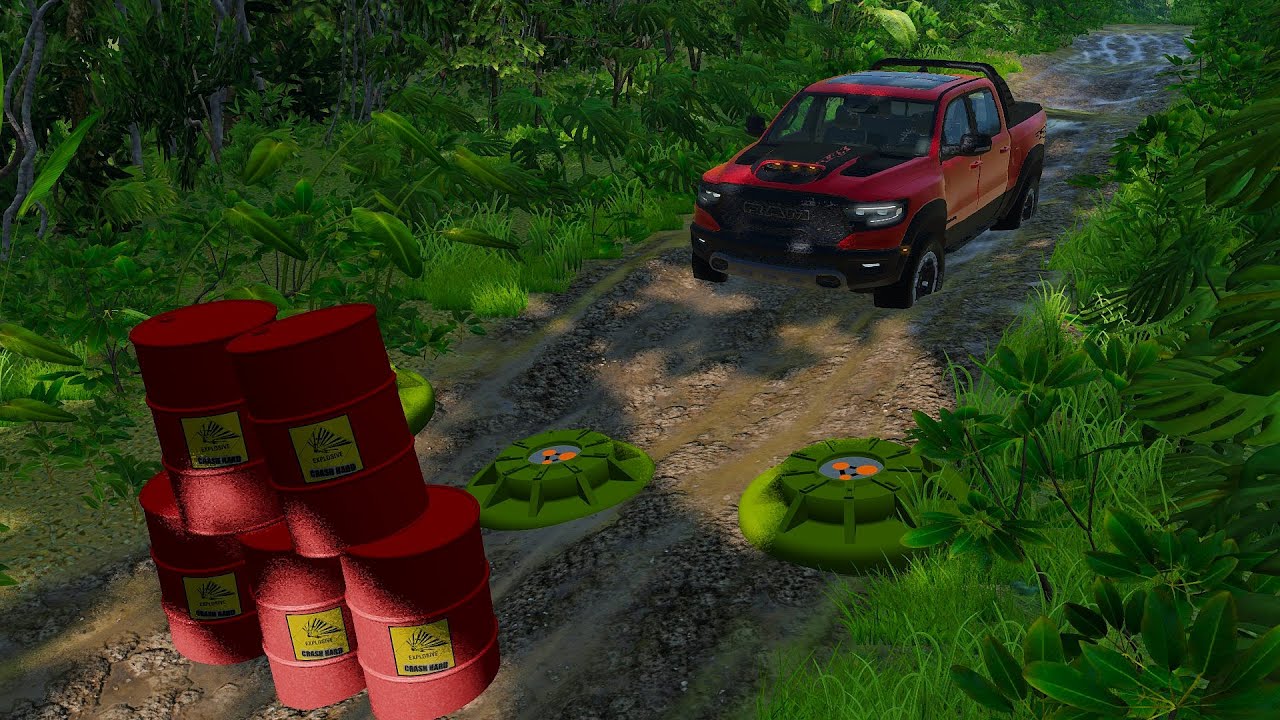 Explosives Against Cars #3 - Time For BeamNG