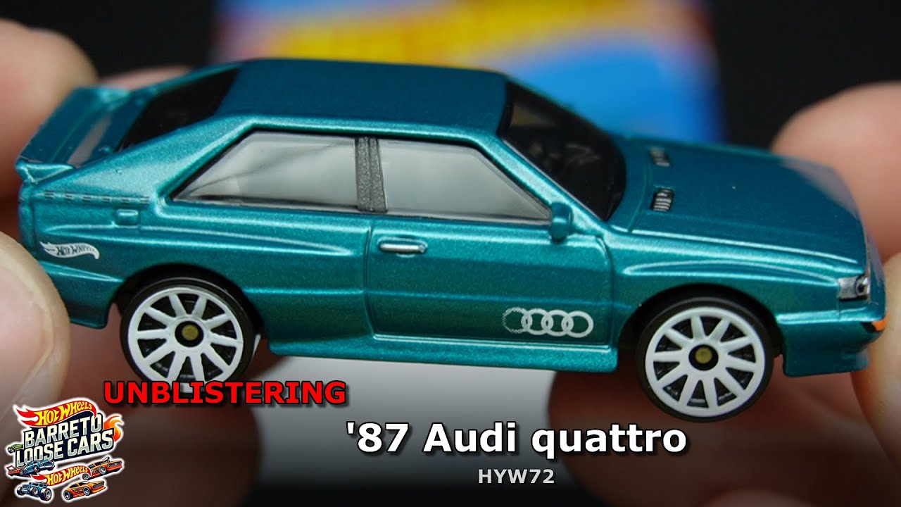 '87 Audi quattro - HYW72 | Hot Wheels | Hot Wheels | 1/64 | Loose