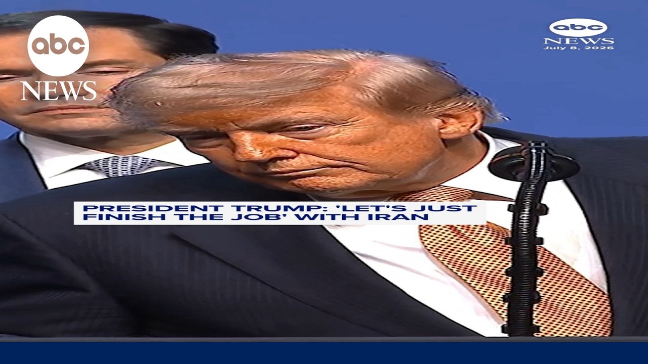 Президент Трамп: &laquo;Давайте просто закончим начатое&raquo; с Ираном