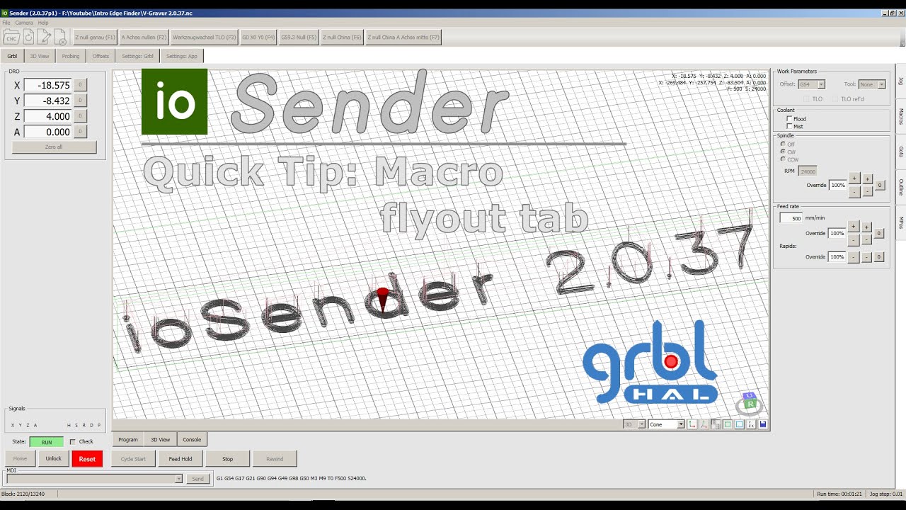 ioSender Quick Tip: Macros