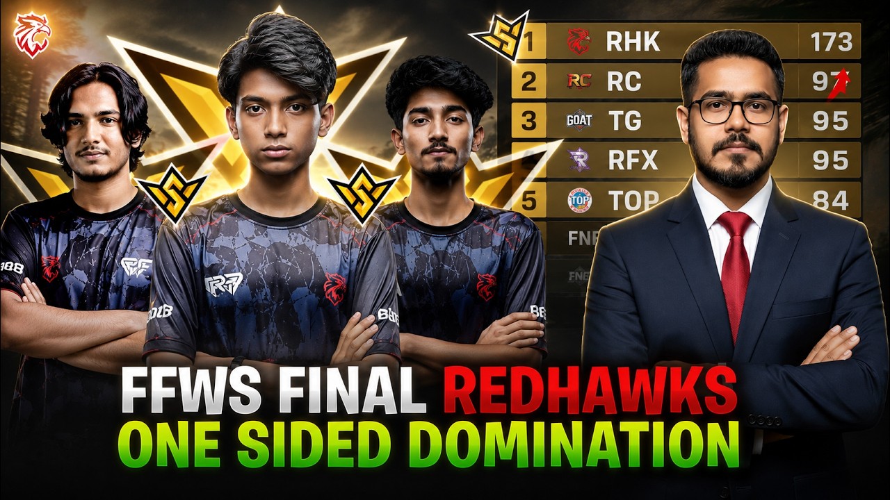 RHK এর ১৭৩ পয়েন্ট নেওয়ার পেছনের রহস্য কি? 🤔 Redhawks One Sided Domination | FFWS | Redhawks