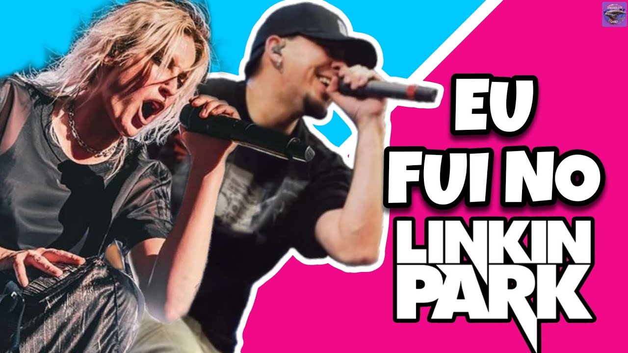 EU FUI NO SHOW DO LINKIN PARK!!!