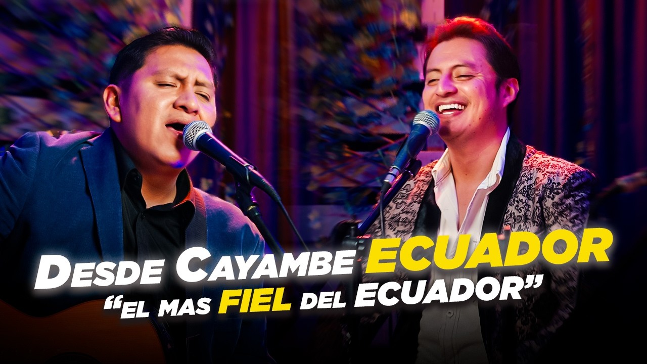 Desde Cayambe - Jeffry Proaño, El Más FIEL del Ecuador | Cantando con El Viejo Lucho
