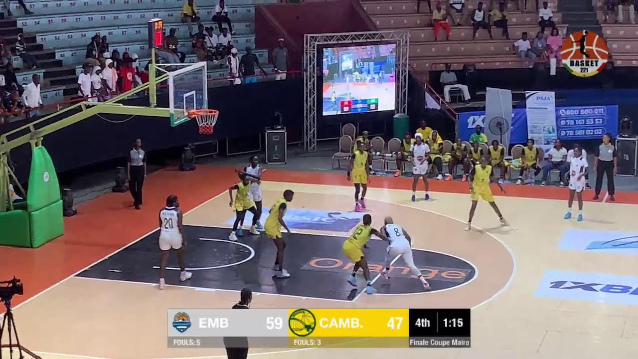 🛑 DIRECT Coupe Maire : Espoirs Maxi vs ASC Camberene - Finale D2 2025 | BASKET221